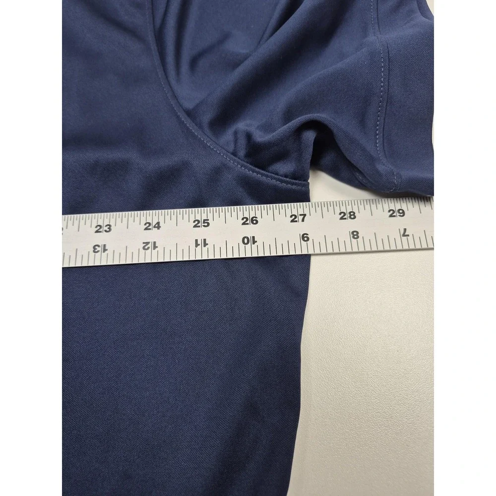 Wolverines Jordan Dri-FIT Shirt Mens 2XL Blue Short Sleeve Football Jersey